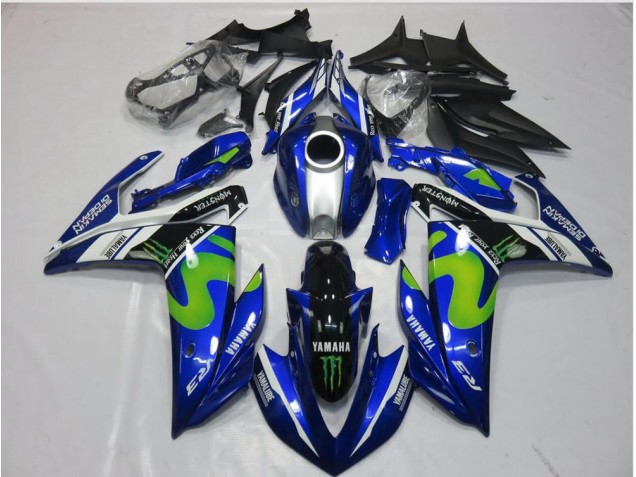 Carenagem Yamaha R3 2015-2022 - Movistar Carenagem Yamaha R3 2015-2022 - Movistar