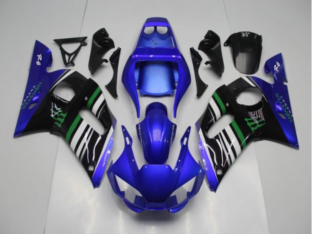 Carenagem Yamaha R6 1998-2002 - Azul Monster Carenagem Yamaha R6 1998-2002 - Azul Monster
