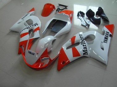 Carenagem Yamaha R6 1998-2002 - Branco Vermelho Marlboro