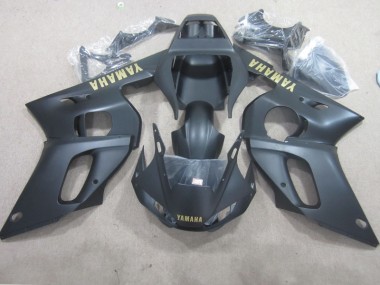 Carenagem Yamaha R6 1998-2002 - Preto Amarelo Decalque