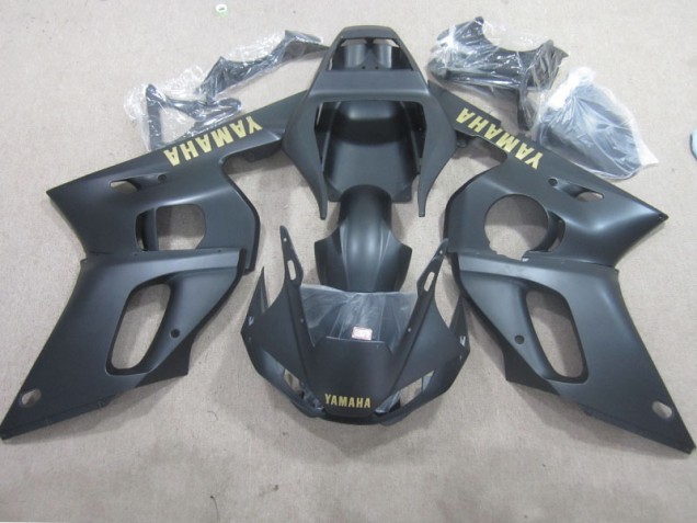 Carenagem Yamaha R6 1998-2002 - Preto Amarelo Decalque Carenagem Yamaha R6 1998-2002 - Preto Amarelo Decalque