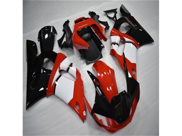 Carenagem Yamaha R6 1998-2002 - Preto Branco Carenagem Yamaha R6 1998-2002 - Preto Branco