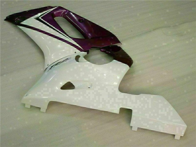 Carenagem Yamaha R6 1998-2002 - Roxo Branco