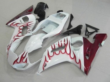 Carenagem Yamaha R6 1998-2002 - Vermelho Chama