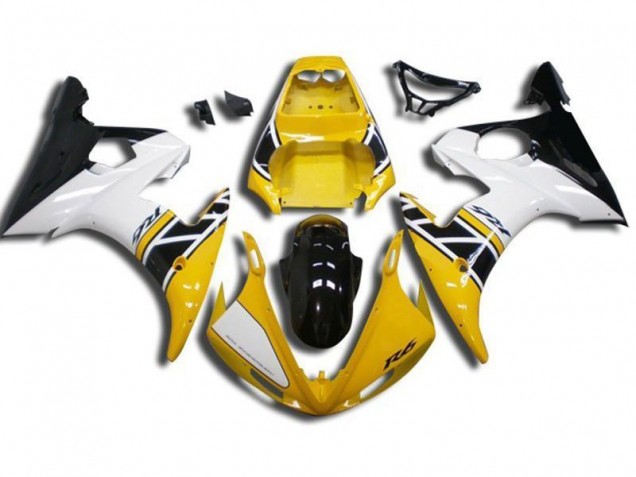 Carenagem Yamaha R6 2003-2005 - Amarelo Carenagem Yamaha R6 2003-2005 - Amarelo