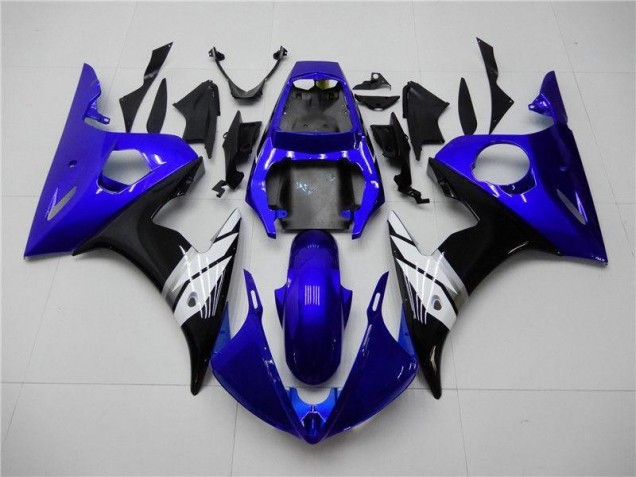 Carenagem Yamaha R6 2003-2005 - Azul Branco Preto Carenagem Yamaha R6 2003-2005 - Azul Branco Preto