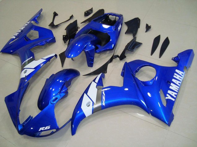 Carenagem Yamaha R6 2003-2005 - Azul