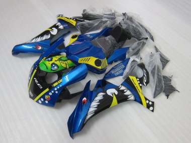 Carenagem Yamaha R6 2003-2005 - Azul Rossi