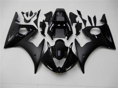 Carenagem Yamaha R6 2003-2005 - Brilhante Preto Fosco