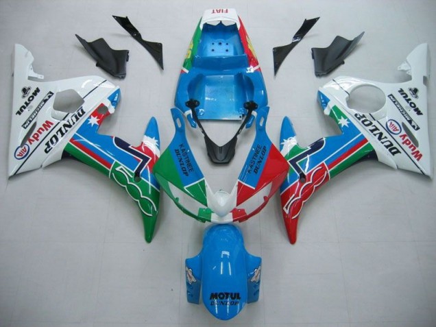 Carenagem Yamaha R6 2003-2005 - Multicolorido Carenagem Yamaha R6 2003-2005 - Multicolorido