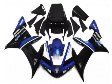 Carenagem Yamaha R6 2003-2005 - Preto Azul