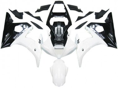 Carenagem Yamaha R6 2003-2005 - Preto Branco