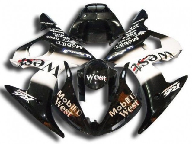 Carenagem Yamaha R6 2003-2005 - Preto Mobil West Carenagem Yamaha R6 2003-2005 - Preto Mobil West