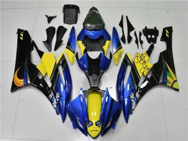 Carenagem Yamaha R6 2006-2007 - Azul Tubarão