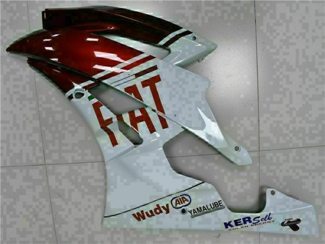 Carenagem Yamaha R6 2006-2007 - Castanho Branco Carenagem Yamaha R6 2006-2007 - Castanho Branco