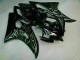 Carenagem Yamaha R6 2006-2007 - Prata Chama Preto Carenagem Yamaha R6 2006-2007 - Prata Chama Preto