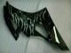 Carenagem Yamaha R6 2006-2007 - Prata Chama Preto Carenagem Yamaha R6 2006-2007 - Prata Chama Preto