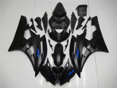 Carenagem Yamaha R6 2006-2007 - Preto Azul