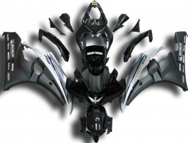 Carenagem Yamaha R6 2006-2007 - Preto Branco
