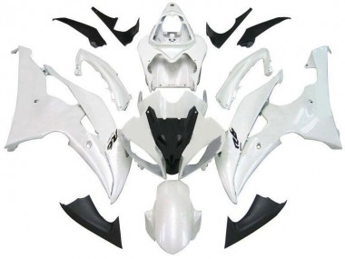 Carenagem Yamaha R6 2008-2016 - Branco Pérola R6