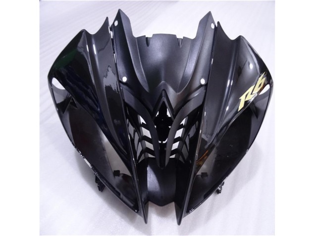 Carenagem Yamaha R6 2008-2016 - Brilhante Preto Fosco Carenagem Yamaha R6 2008-2016 - Brilhante Preto Fosco