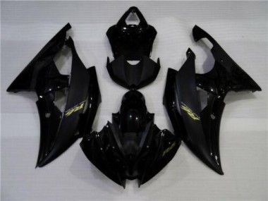 Carenagem Yamaha R6 2008-2016 - Brilhante Preto Fosco