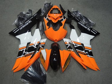 Carenagem Yamaha R6 2008-2016 - Laranja Preto Motul