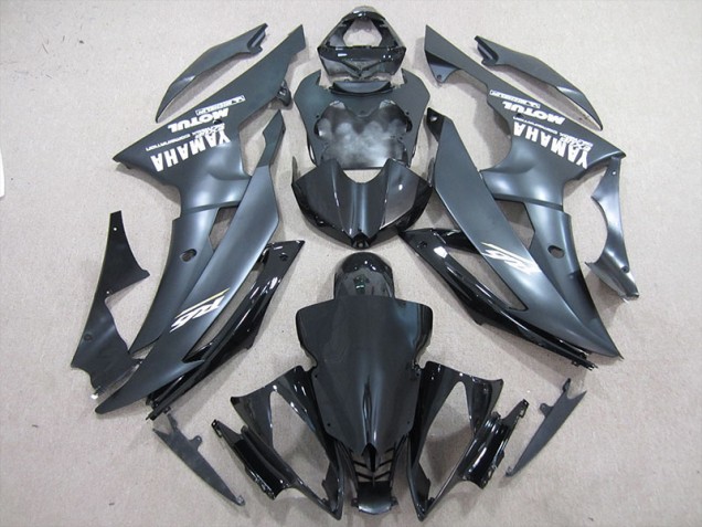 Carenagem Yamaha R6 2008-2016 - Preto Branco Carenagem Yamaha R6 2008-2016 - Preto Branco