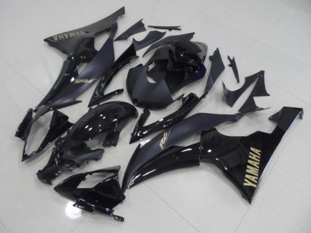 Carenagem Yamaha R6 2008-2016 - Preto & Ouro Adesivo Carenagem Yamaha R6 2008-2016 - Preto & Ouro Adesivo