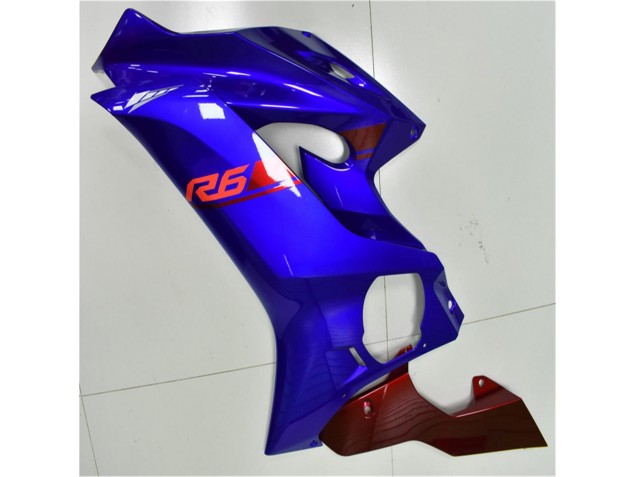 Carenagem Yamaha R6 2017-2023 - Azul Vermelho Carenagem Yamaha R6 2017-2023 - Azul Vermelho