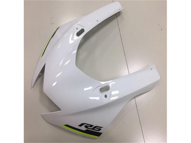 Carenagem Yamaha R6 2017-2023 - Branco Prata Carenagem Yamaha R6 2017-2023 - Branco Prata