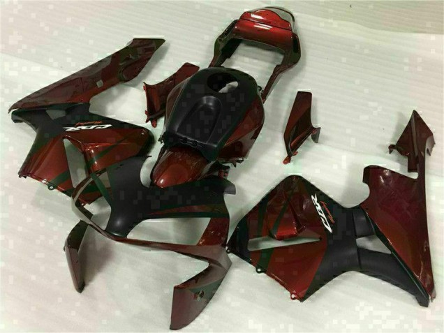 Carroçaria Honda CBR 600RR 2003-2004 - Preto Vermelho Carroçaria Honda CBR 600RR 2003-2004 - Preto Vermelho