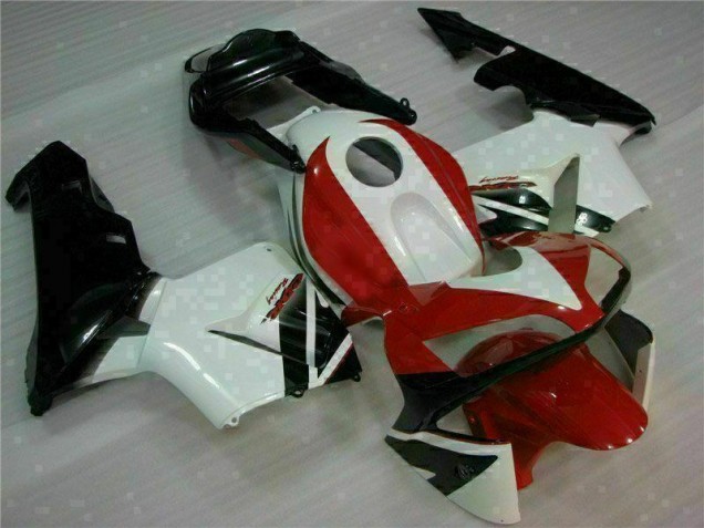 Carroçaria Honda CBR 600RR 2003-2004 - Vermelho Branco Carroçaria Honda CBR 600RR 2003-2004 - Vermelho Branco