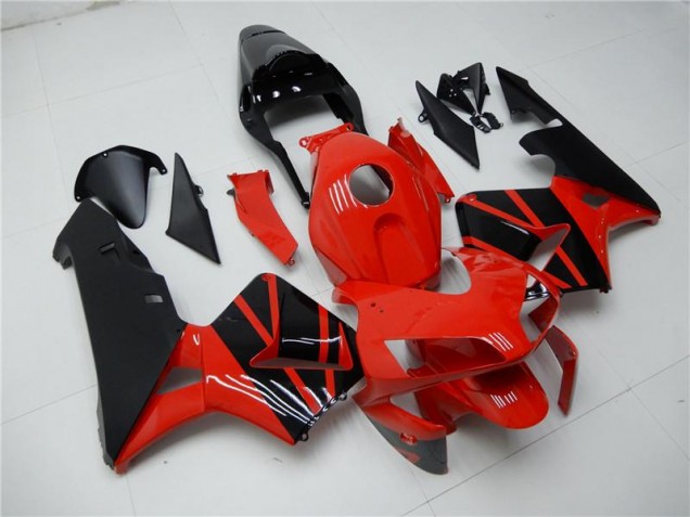Carroçaria Honda CBR 600RR 2003-2004 - Vermelho Preto Carroçaria Honda CBR 600RR 2003-2004 - Vermelho Preto