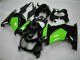 Carroçaria Kawasaki EX250 2008-2012 - Preto Verde Carroçaria Kawasaki EX250 2008-2012 - Preto Verde