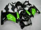 Carroçaria Kawasaki EX250 2008-2012 - Preto Verde Carroçaria Kawasaki EX250 2008-2012 - Preto Verde