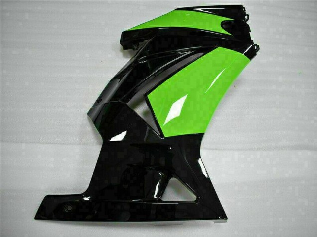 Carroçaria Kawasaki EX250 2008-2012 - Preto Verde Carroçaria Kawasaki EX250 2008-2012 - Preto Verde