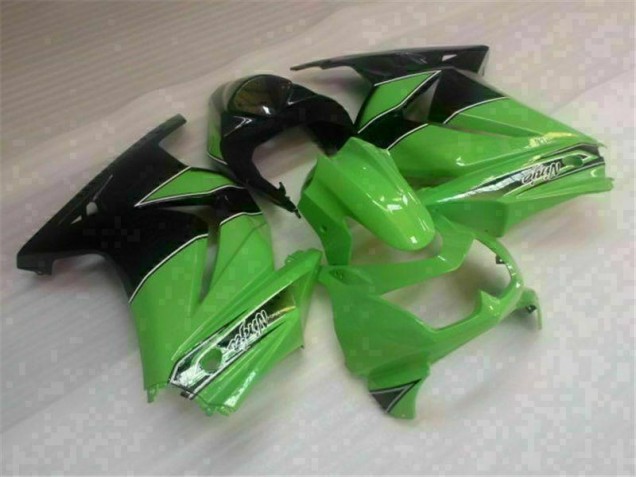 Carroçaria Kawasaki EX250 2008-2012 - Verde Preto Carroçaria Kawasaki EX250 2008-2012 - Verde Preto