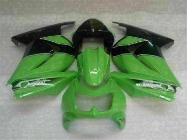 Carroçaria Kawasaki EX250 2008-2012 - Verde Preto