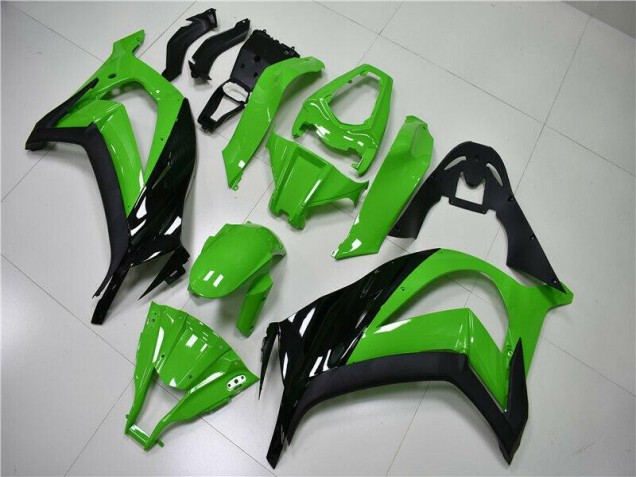 Carroçaria Kawasaki ZX10R 2011-2015 - Verde Preto Carroçaria Kawasaki ZX10R 2011-2015 - Verde Preto