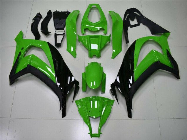 Carroçaria Kawasaki ZX10R 2011-2015 - Verde Preto Carroçaria Kawasaki ZX10R 2011-2015 - Verde Preto
