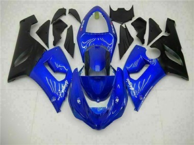 Carroçaria Kawasaki ZX6R 2005-2006 - Azul