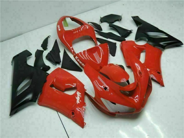 Carroçaria Kawasaki ZX6R 2005-2006 - Vermelho Carroçaria Kawasaki ZX6R 2005-2006 - Vermelho