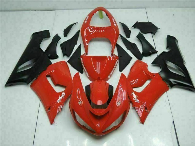 Carroçaria Kawasaki ZX6R 2005-2006 - Vermelho Carroçaria Kawasaki ZX6R 2005-2006 - Vermelho