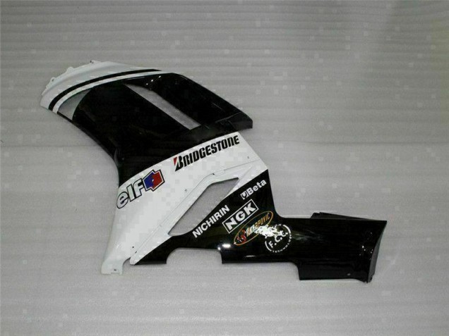 Carroçaria Kawasaki ZX6R 2007-2008 - Preto Branco