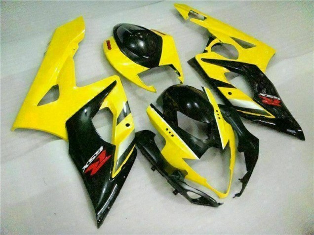 Carroçaria Suzuki GSXR 1000 K5 2005-2006 - Amarelo Preto Carroçaria Suzuki GSXR 1000 K5 2005-2006 - Amarelo Preto