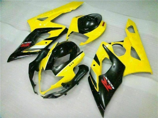 Carroçaria Suzuki GSXR 1000 K5 2005-2006 - Amarelo Preto Carroçaria Suzuki GSXR 1000 K5 2005-2006 - Amarelo Preto