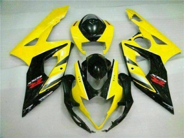 Carroçaria Suzuki GSXR 1000 K5 2005-2006 - Amarelo Preto
