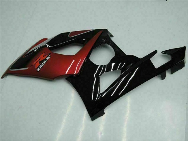 Carroçaria Suzuki GSXR 1000 K5 2005-2006 - Vermelho Preto Carroçaria Suzuki GSXR 1000 K5 2005-2006 - Vermelho Preto