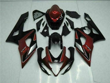 Carroçaria Suzuki GSXR 1000 K5 2005-2006 - Vermelho Preto